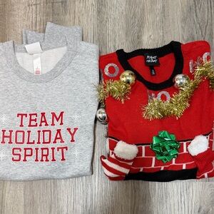 Sweater and sweatshirt bundle NWOT